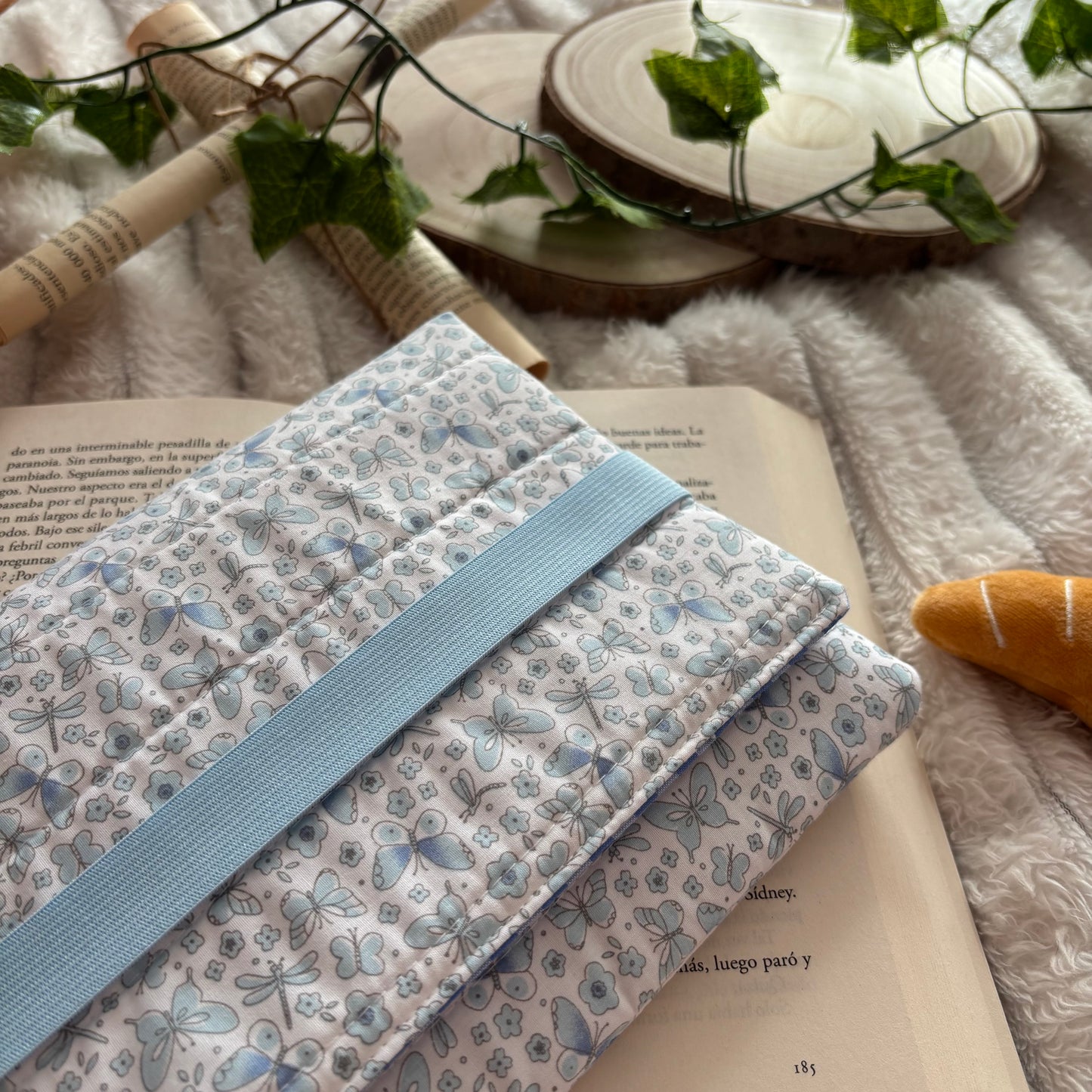 Funda de solapas para ebook blue happiness