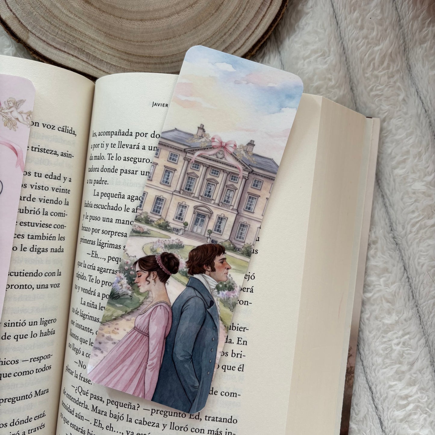 Marcapáginas Darcy y Elizabeth Bennet