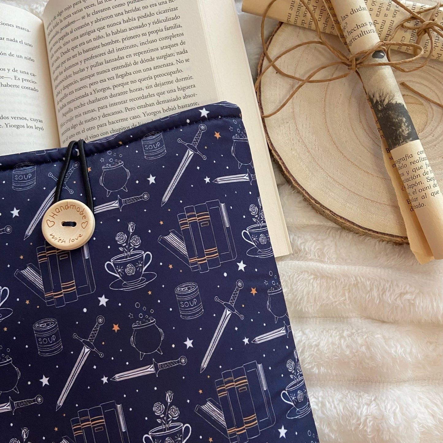 Funda literaria fantasy