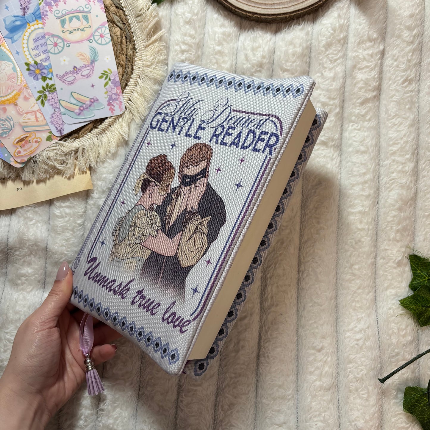 Funda ajustable Bridgerton My dearest gentle reader impermeable