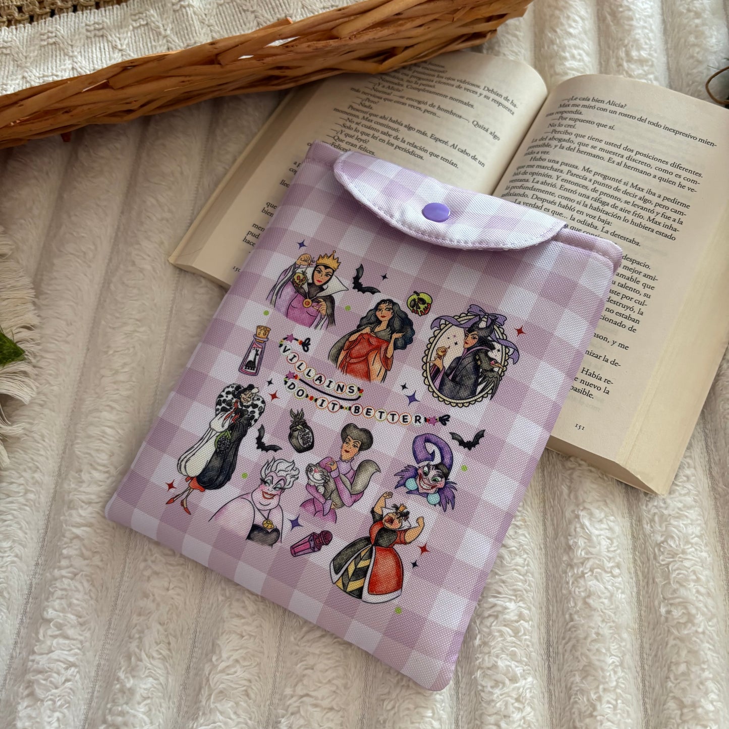 Funda kindle/kobo villanas impermeable
