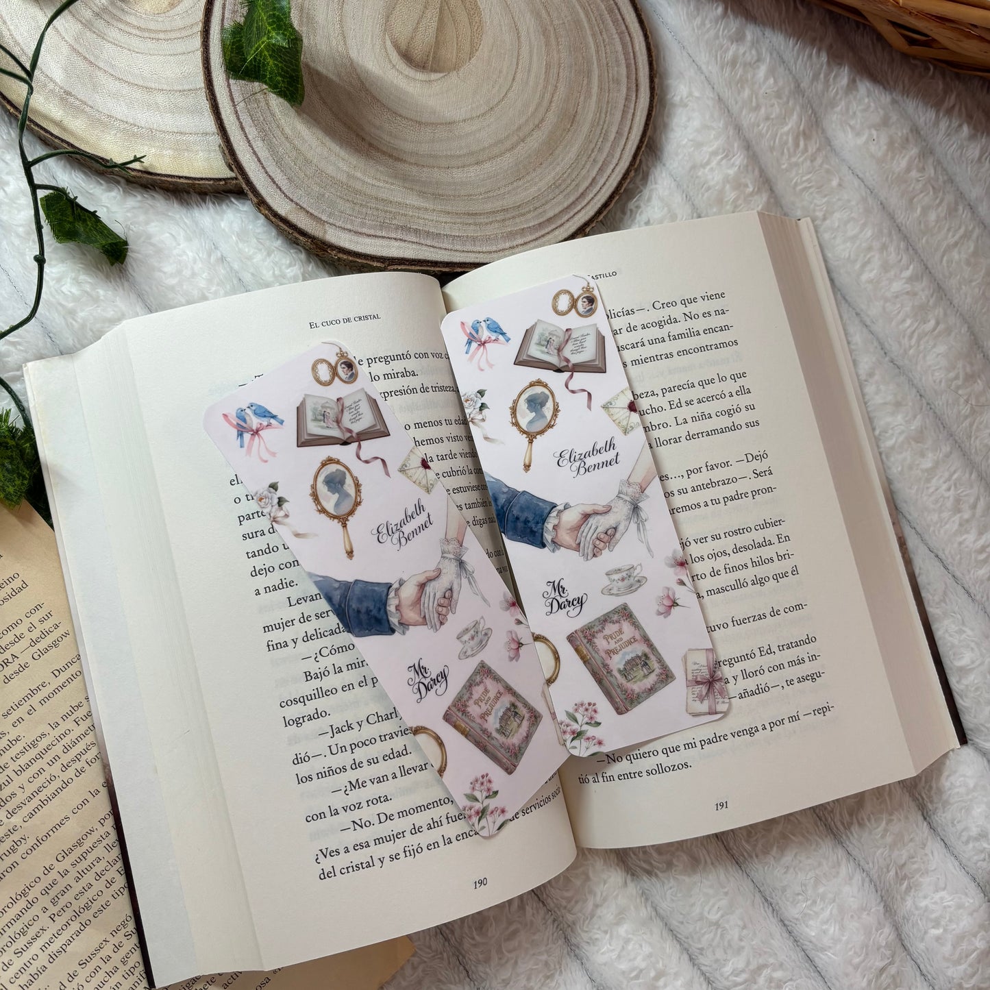 Pack 3 marcapáginas Orgullo y prejuicio