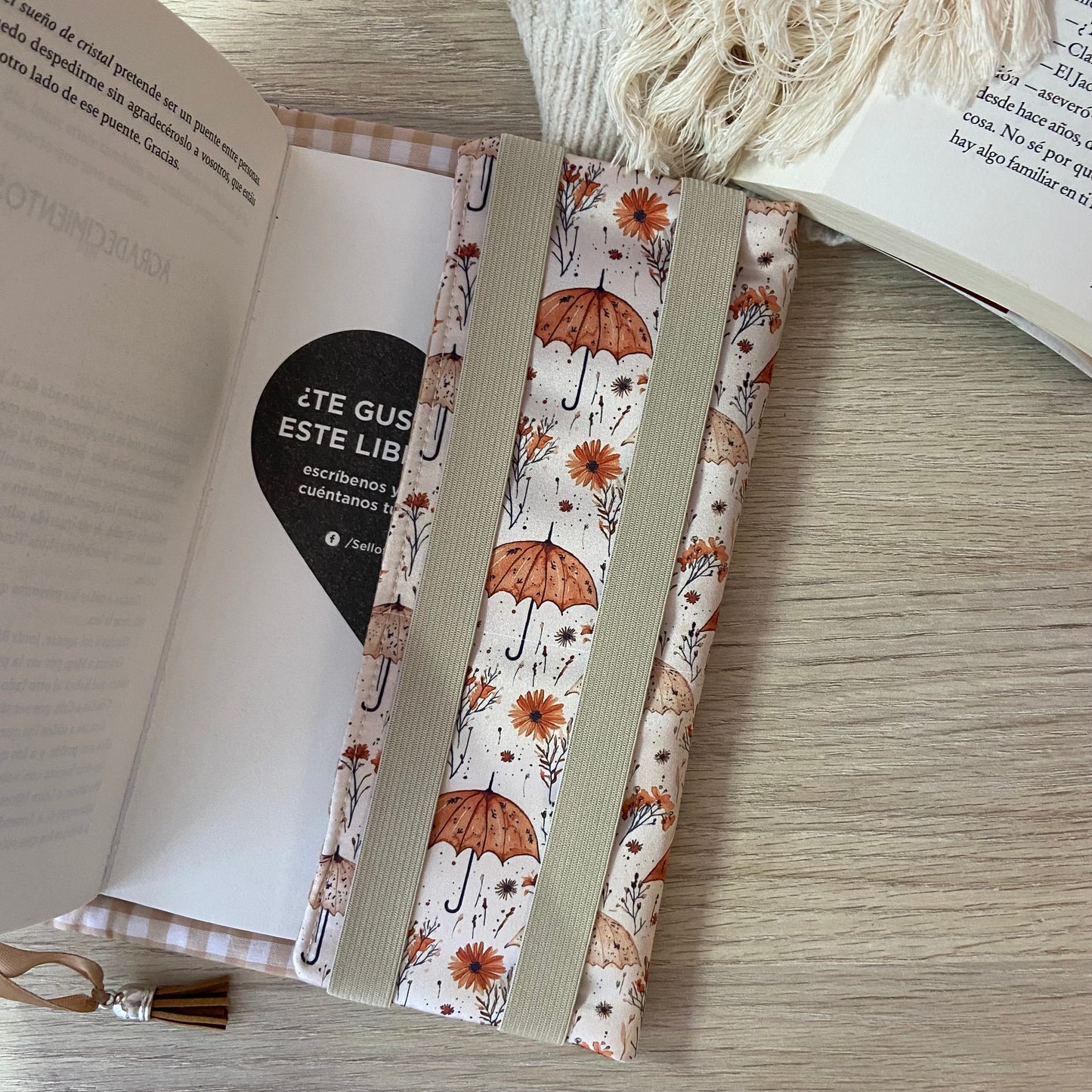 Funda ajustable paraguas otoñales