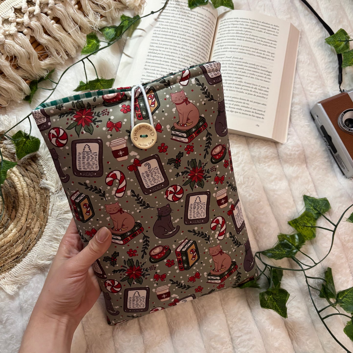 Funda literaria Cozy Christmas