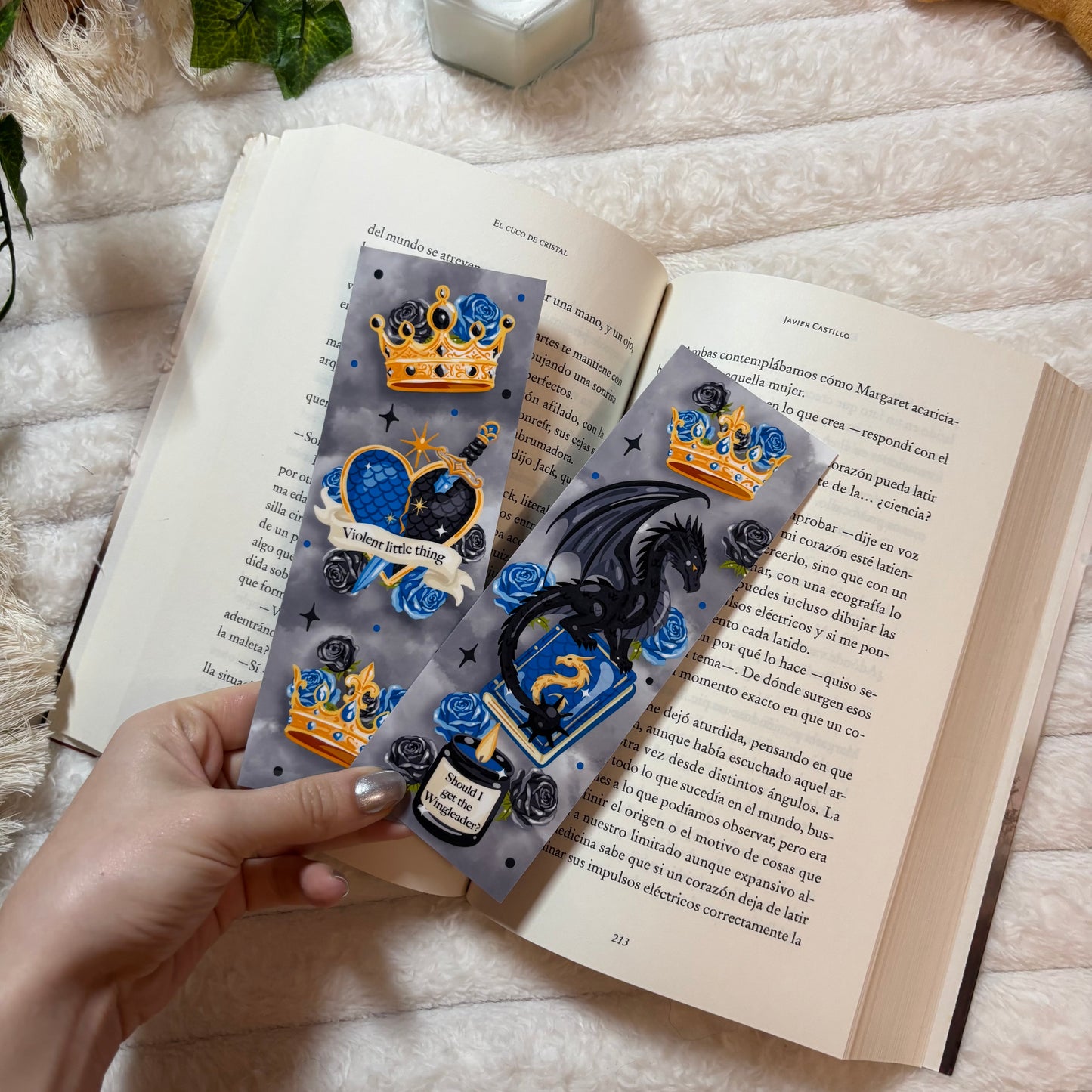 Marcapáginas Violent little thing