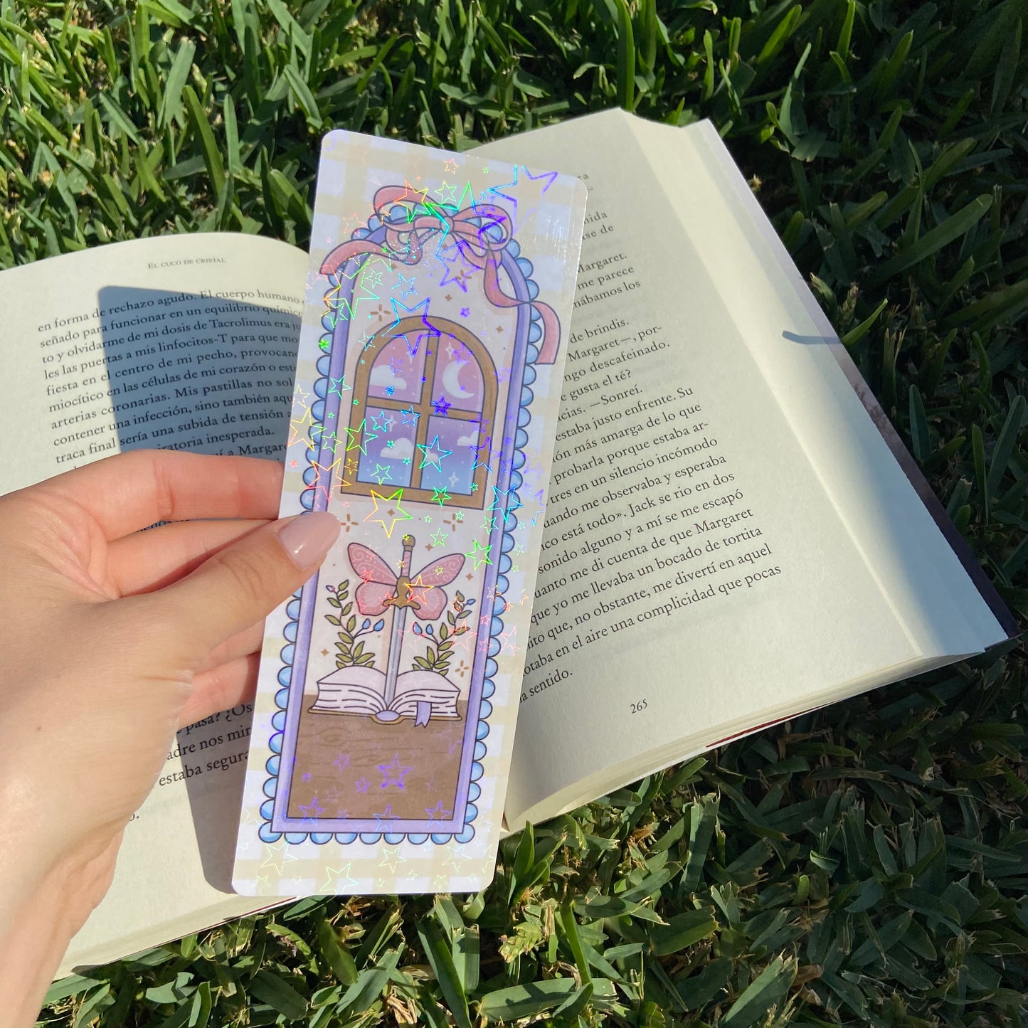 Pack 3 marcapáginas holográficos sueños de papel