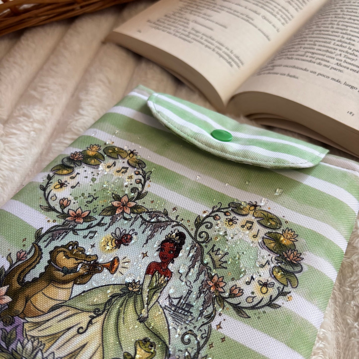 Funda kindle/kobo princesa Tiana impermeable