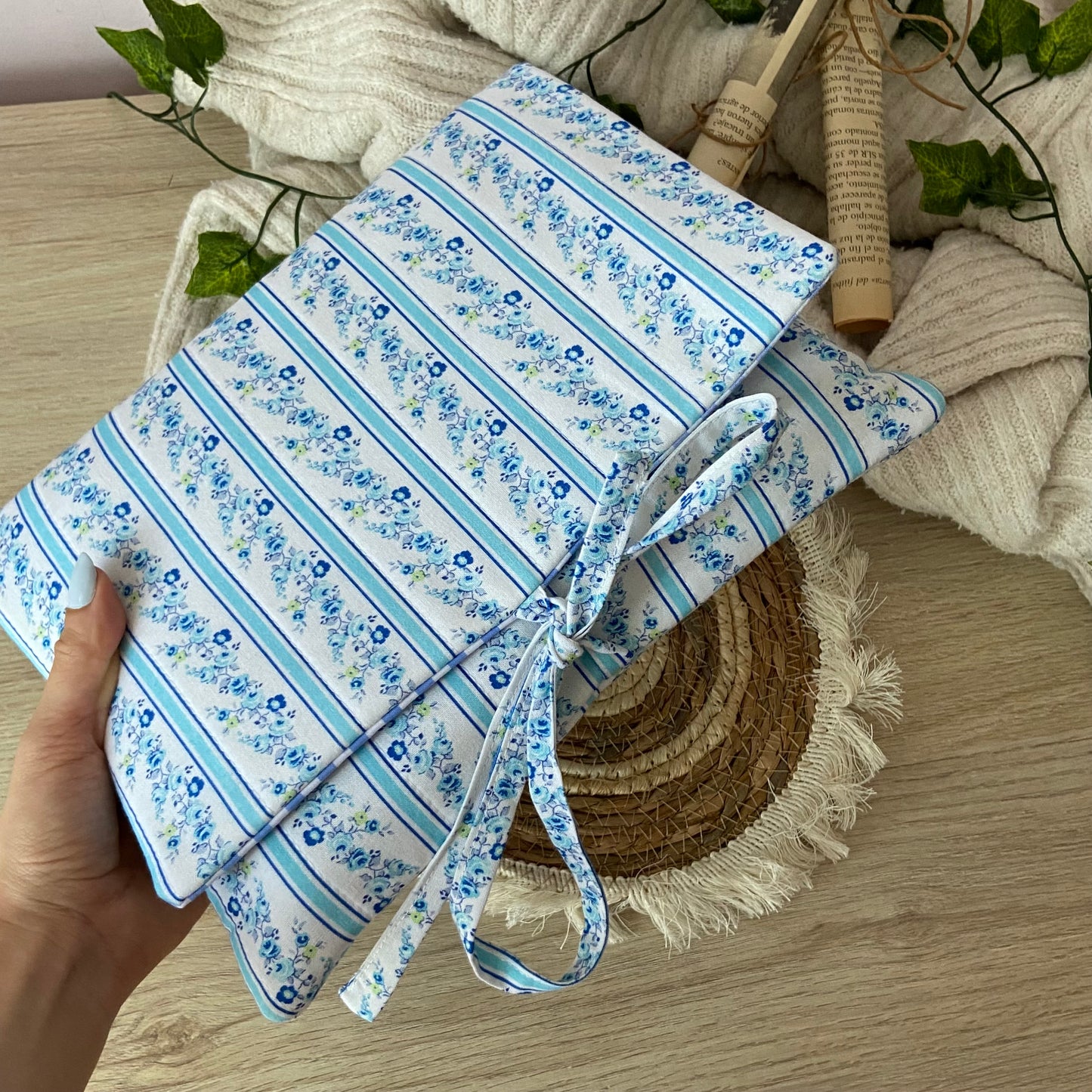 Funda acolchada bleu