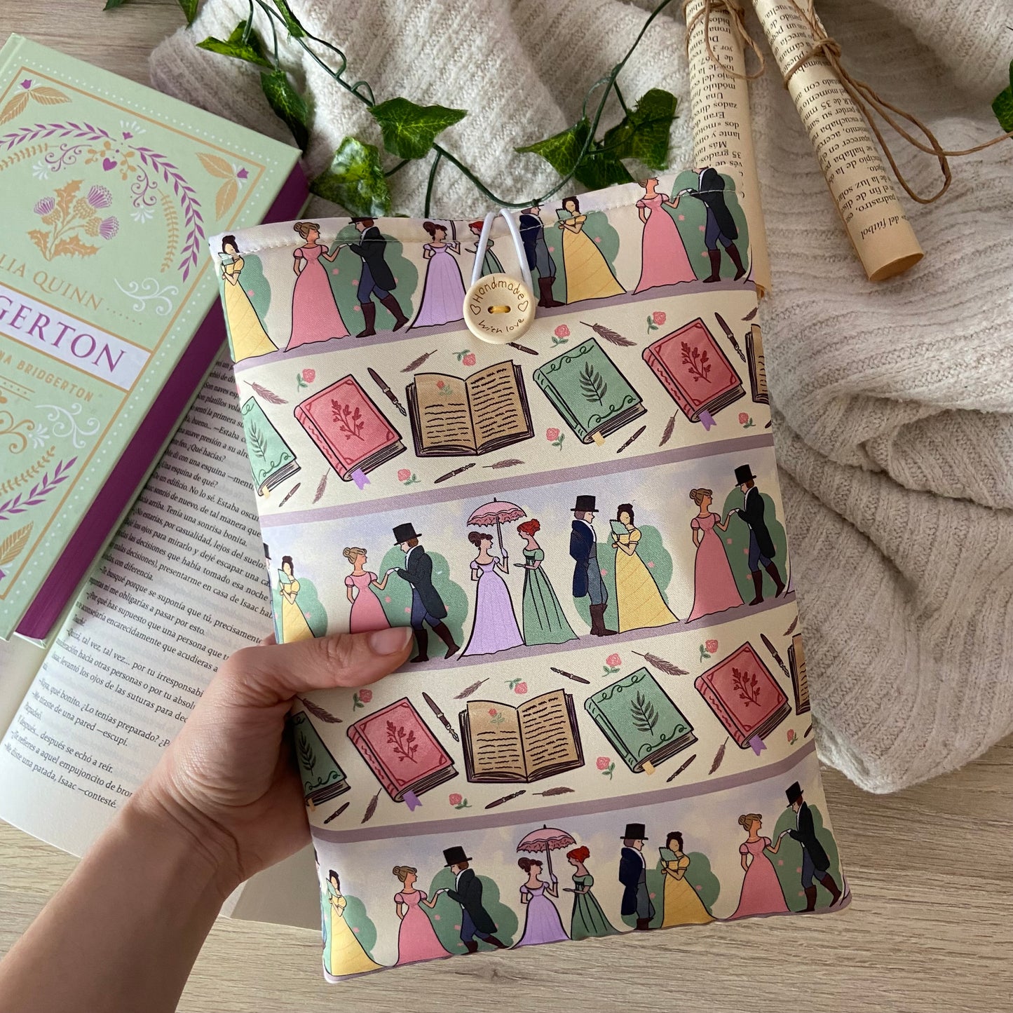 Funda literaria los Bridgerton