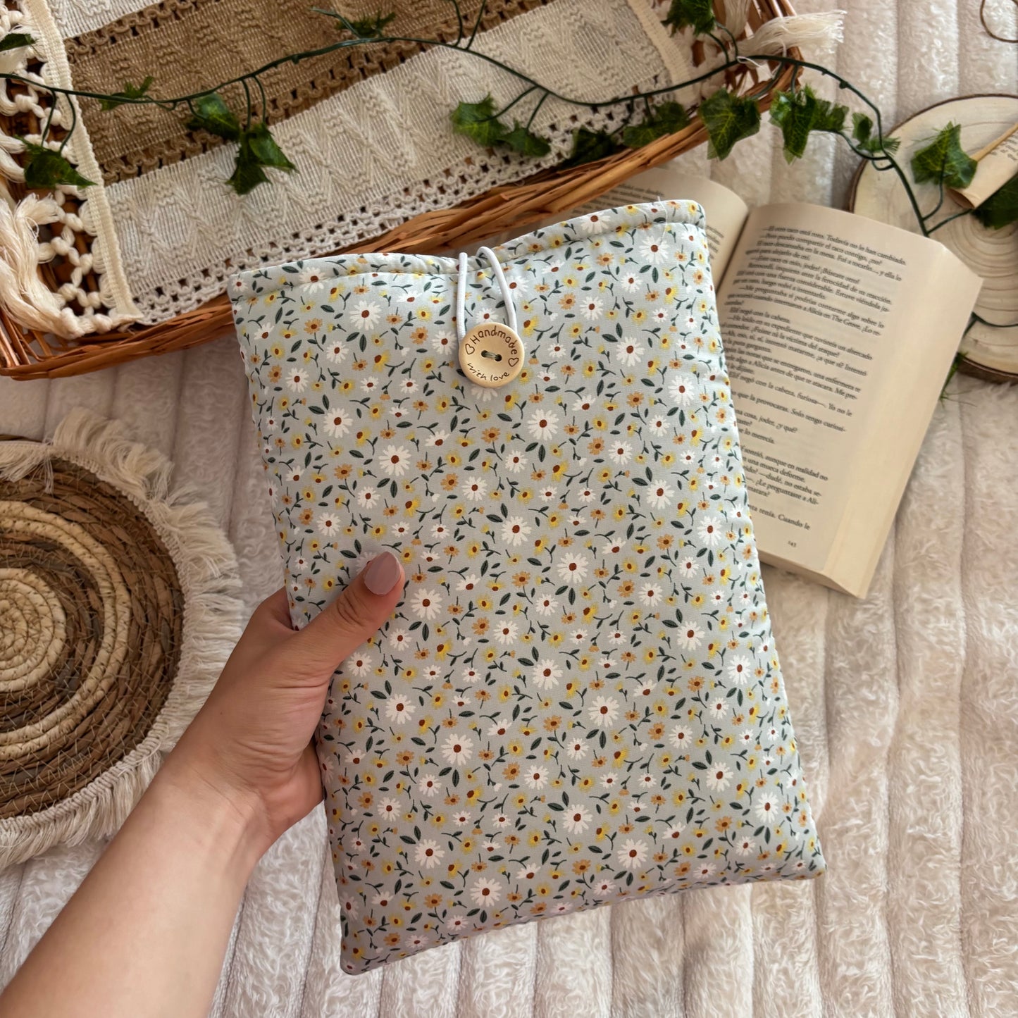 Funda literaria tus margaritas