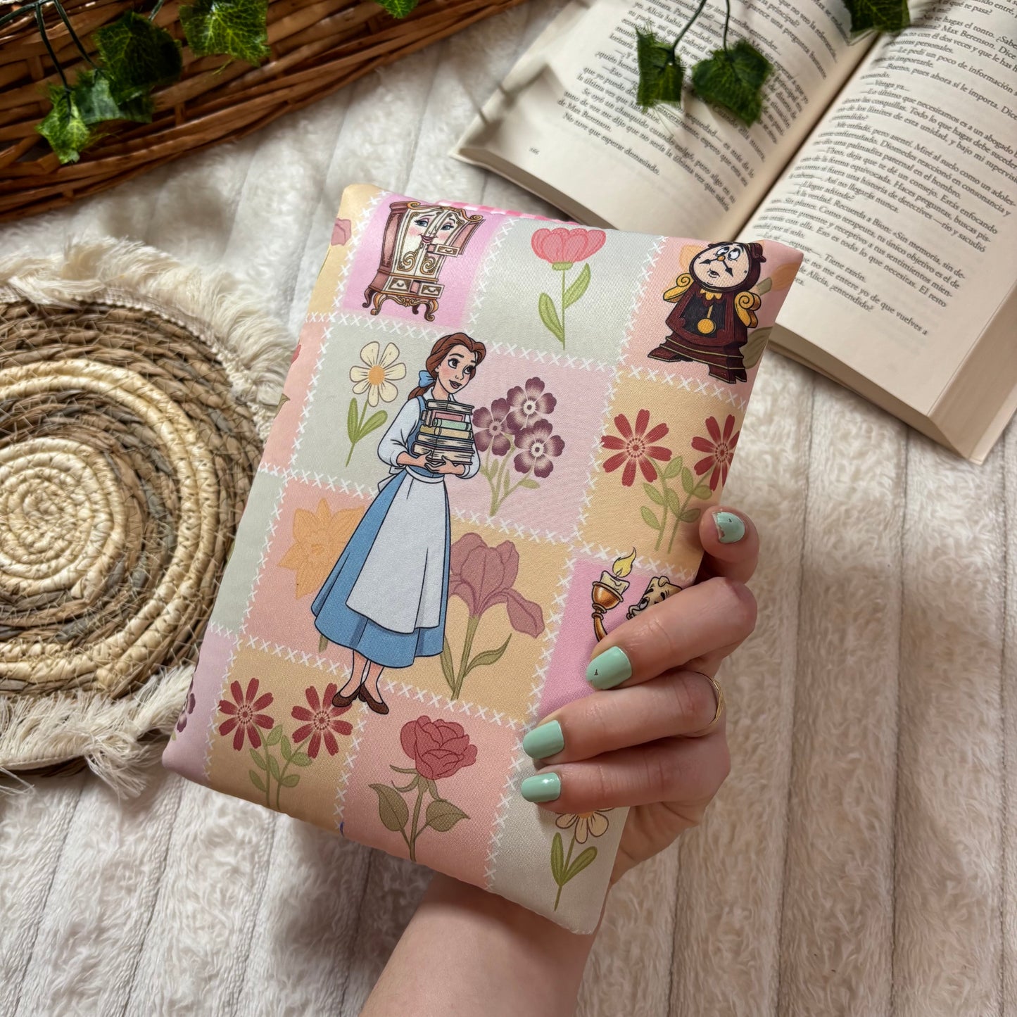 Funda de solapas para ebook Bella en primavera