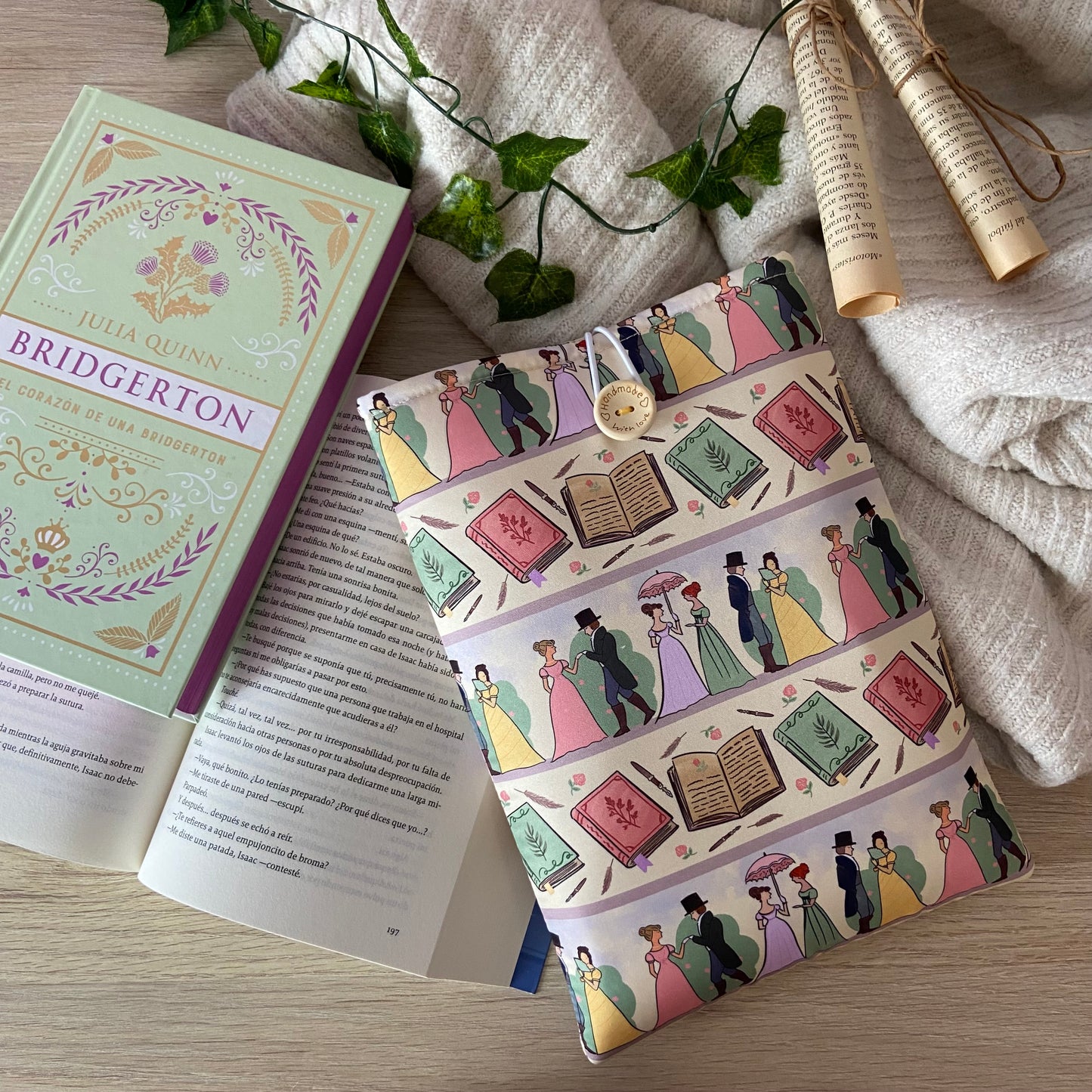 Funda literaria Los Bridgerton outlet