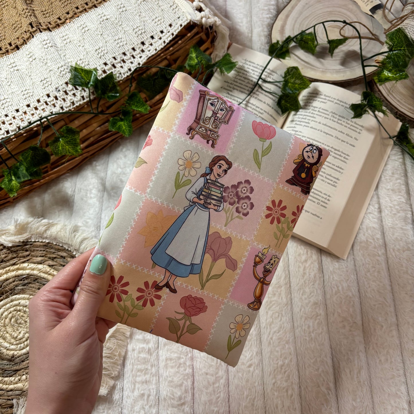 Funda de solapas para ebook Bella en primavera
