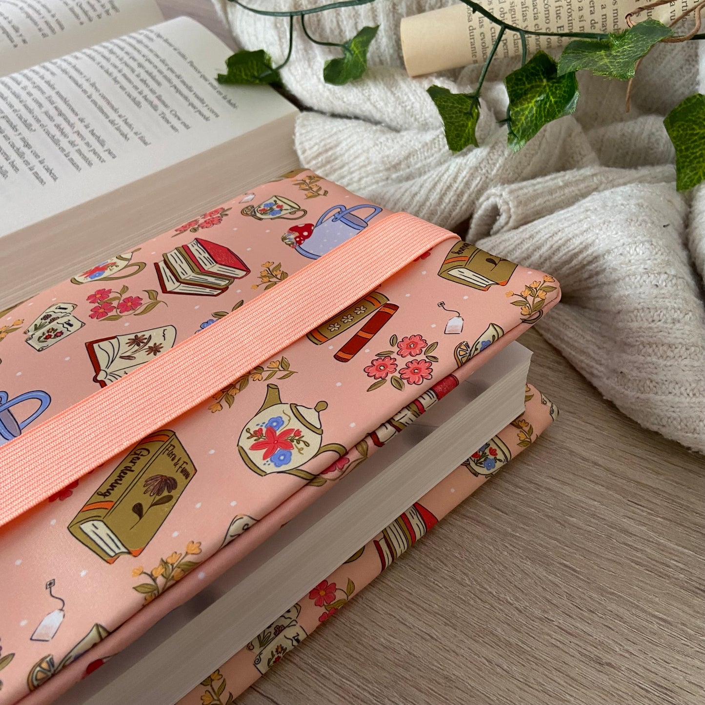 Funda ajustable booklover