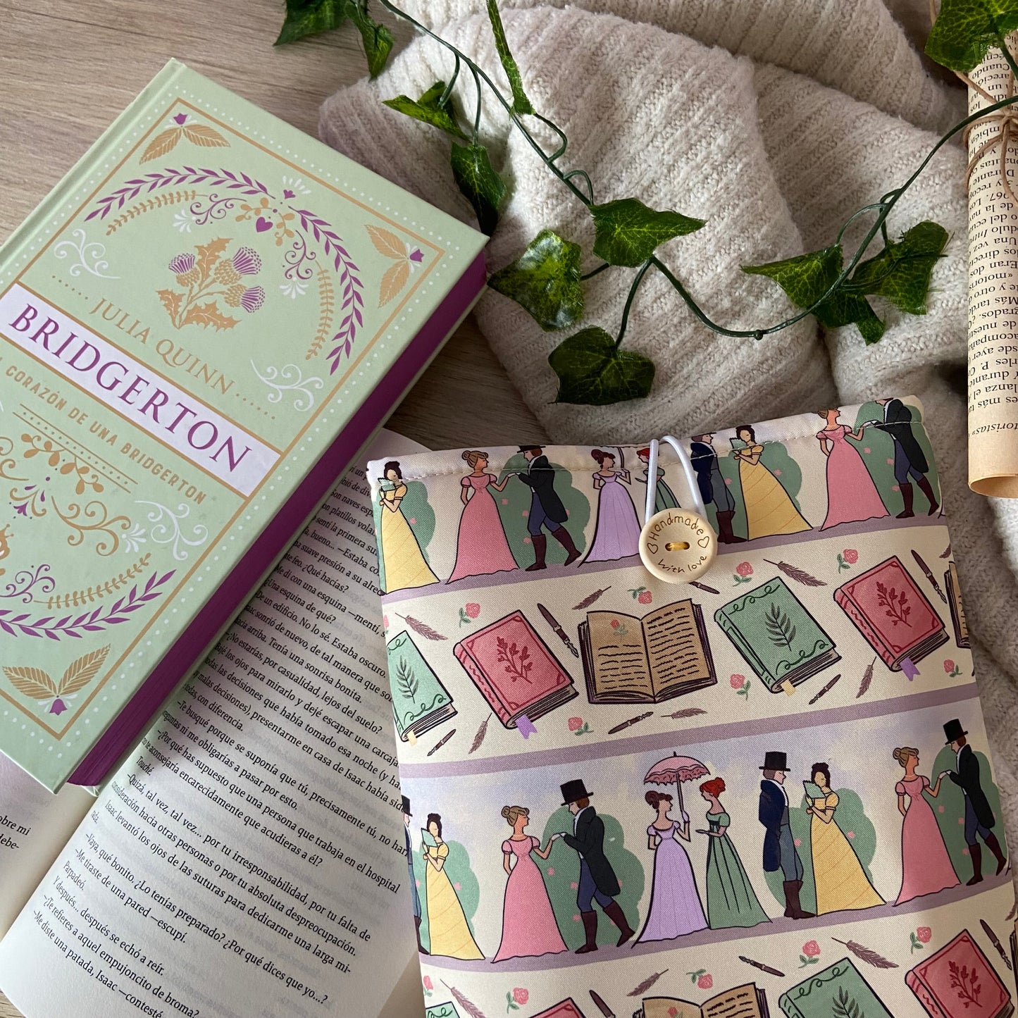 Funda literaria los Bridgerton