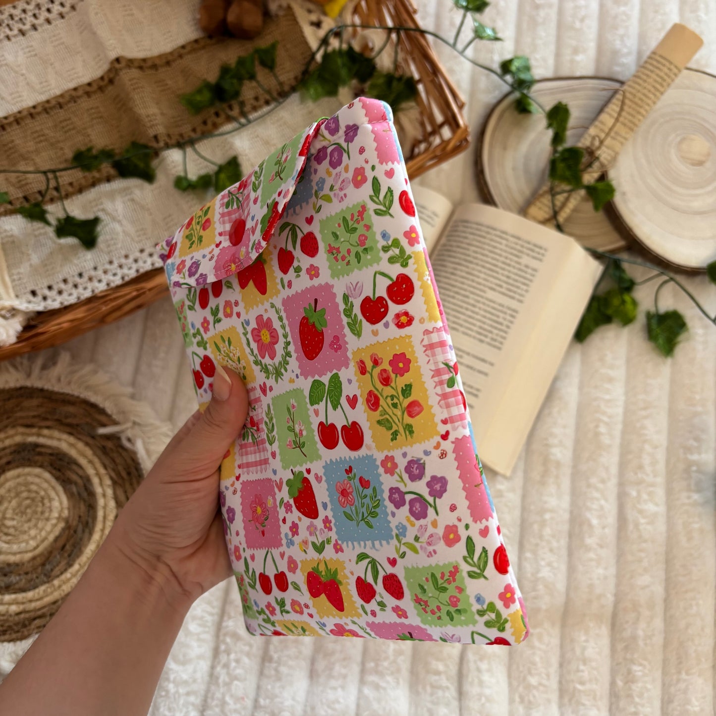 Funda kindle/kobo libra colour mix primaveral