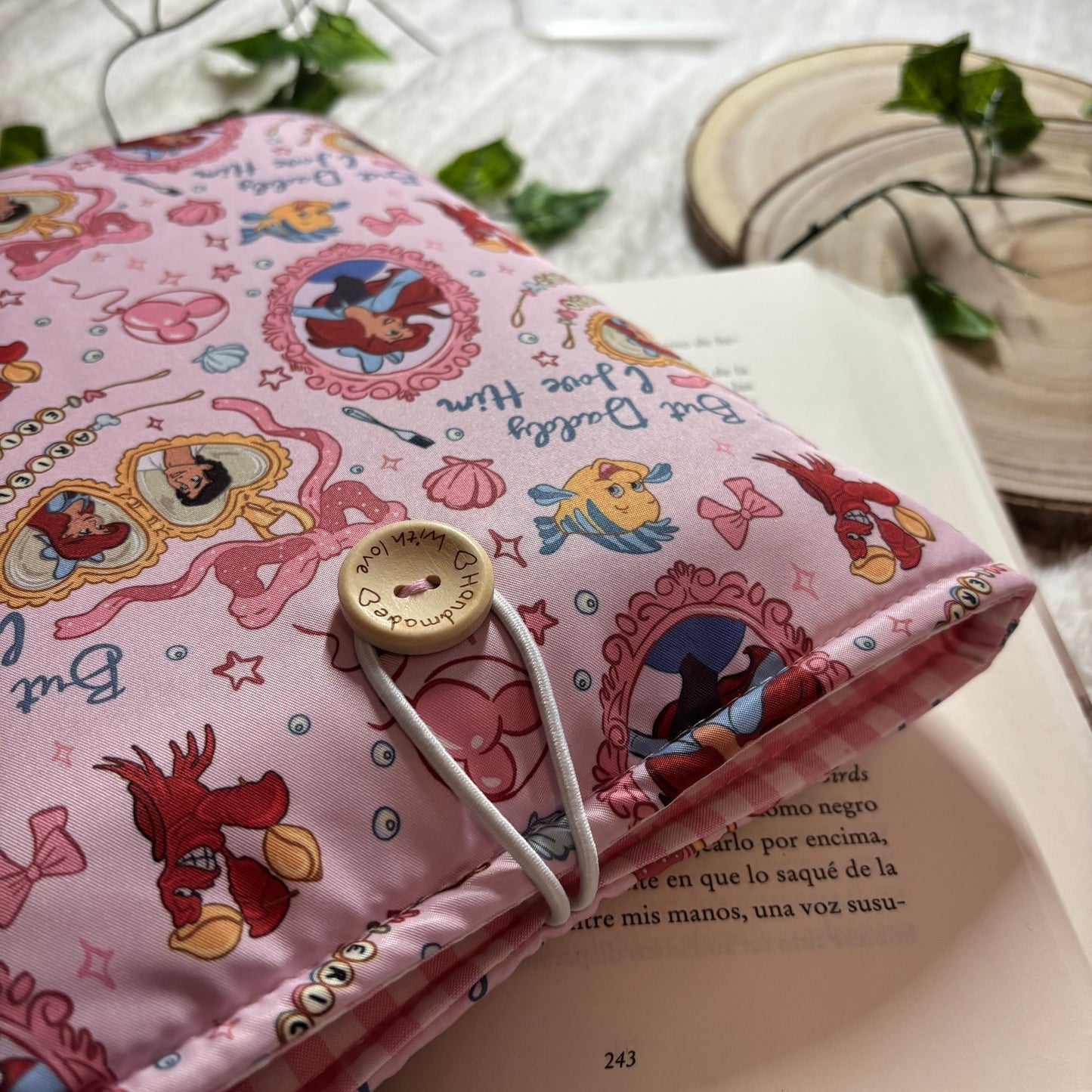 Funda literaria Ariel y Eric