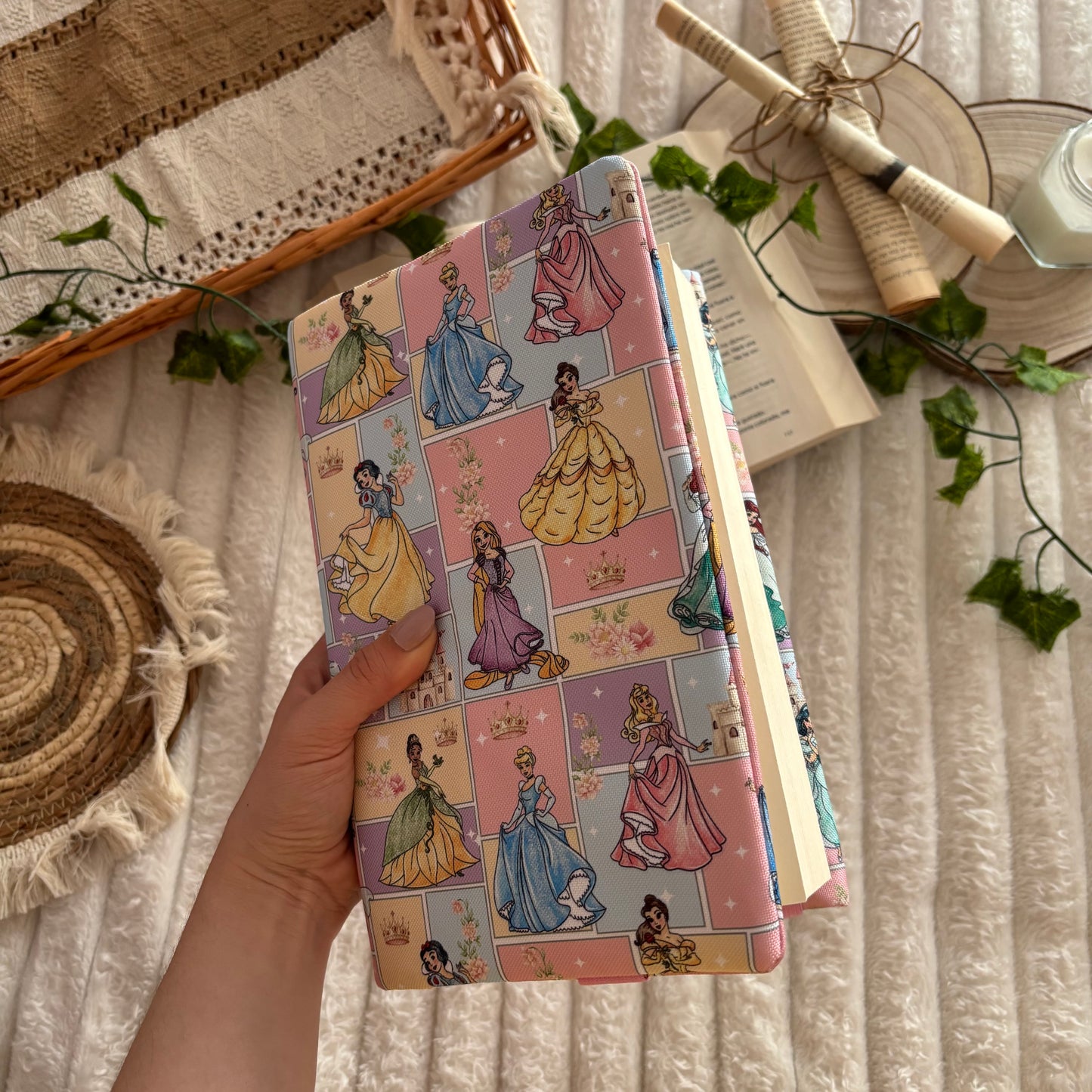 Funda ajustable princesas Disney