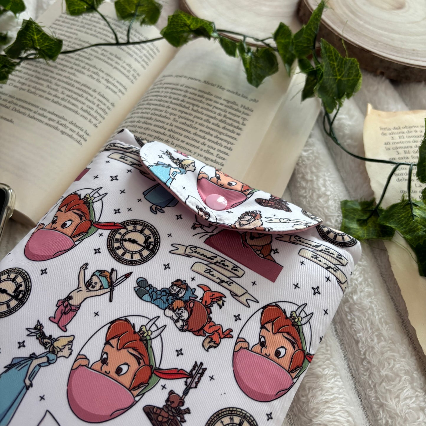 Funda kindle/kobo libra colour niños perdidos Peter Pan