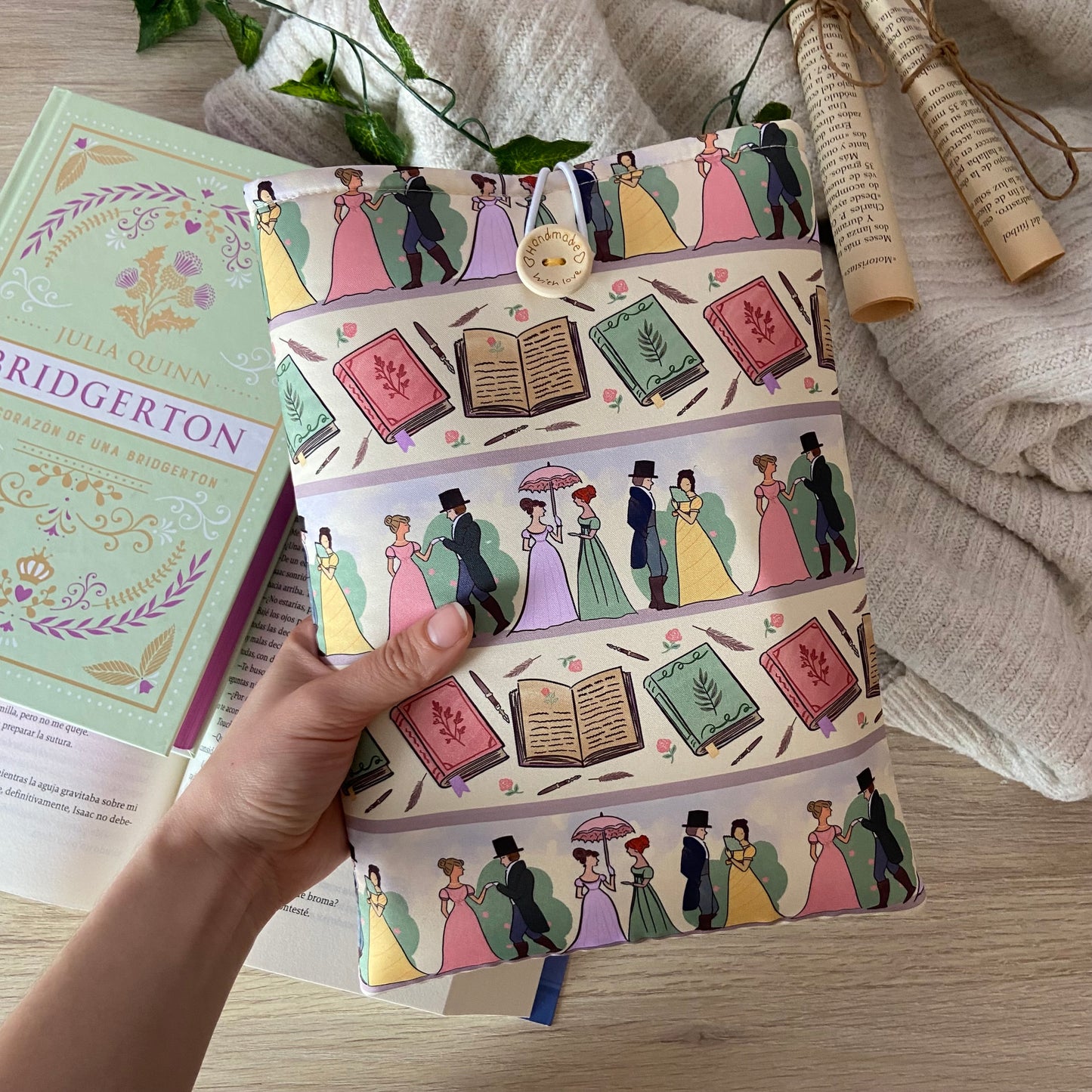 Funda literaria Los Bridgerton outlet
