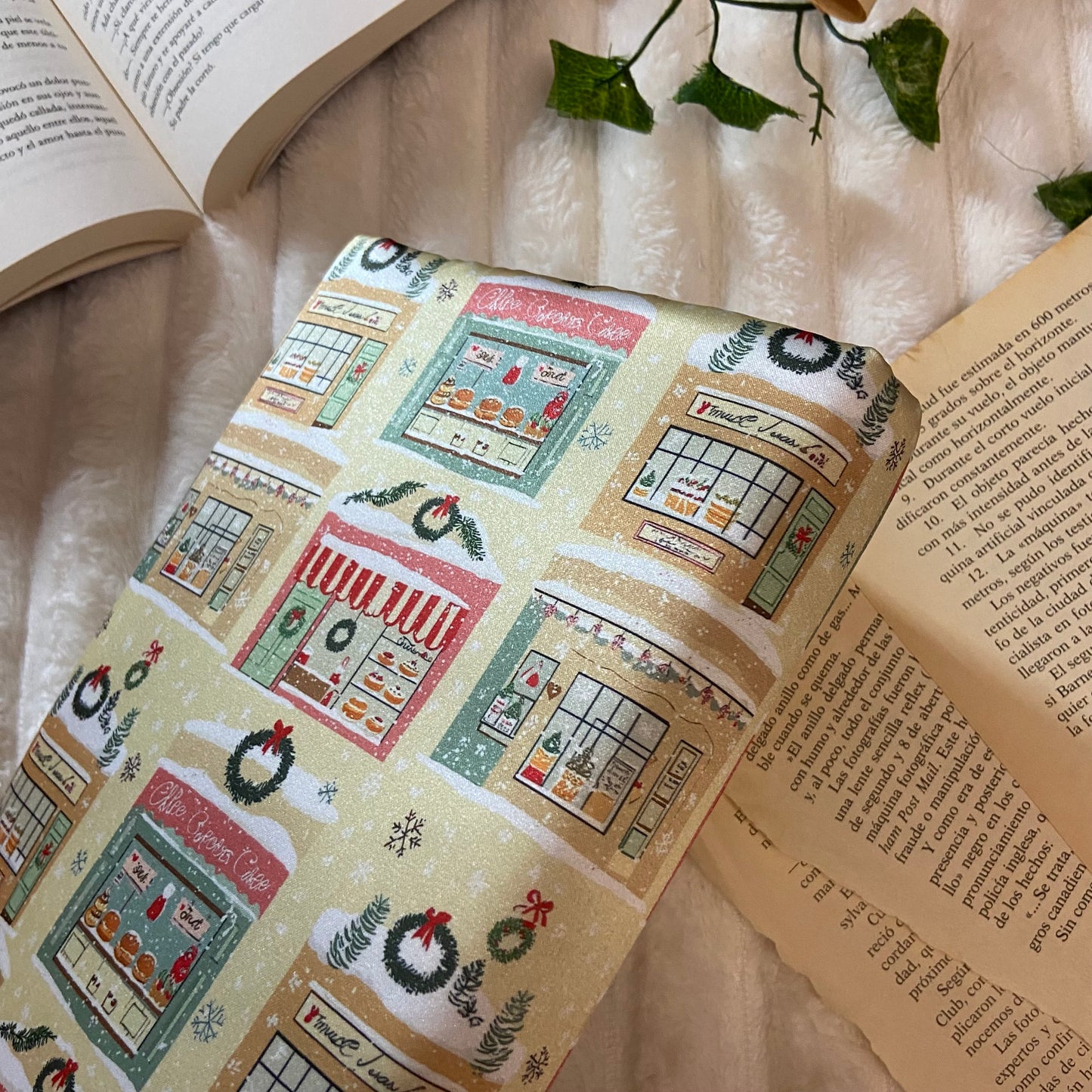 Funda ajustable tiendas navideñas