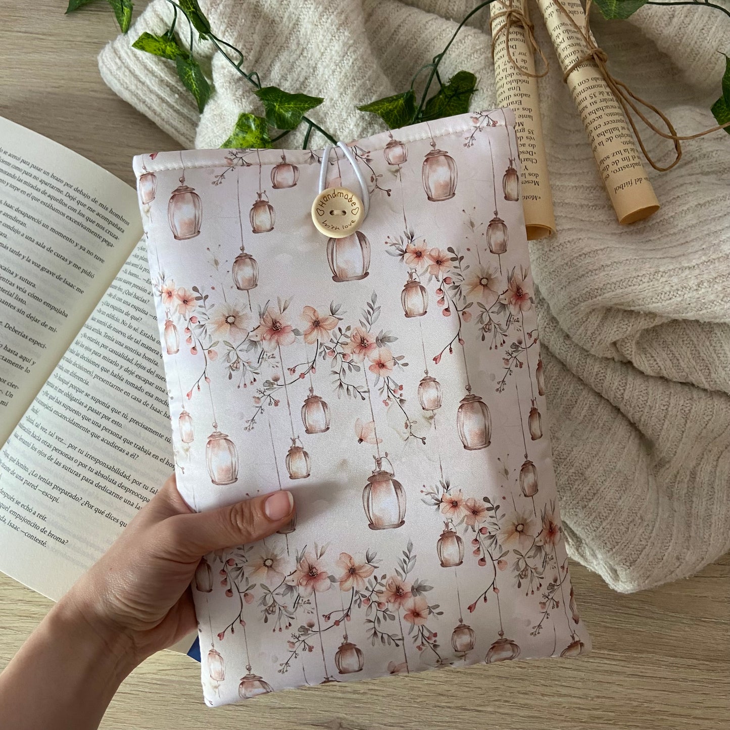 Funda literaria las lámparas