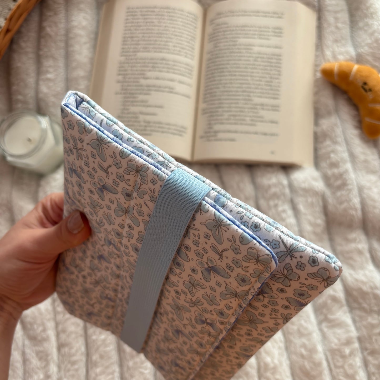 Funda de solapas para ebook blue happiness