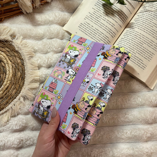 Funda de solapas para ebook Snoopy en la vida