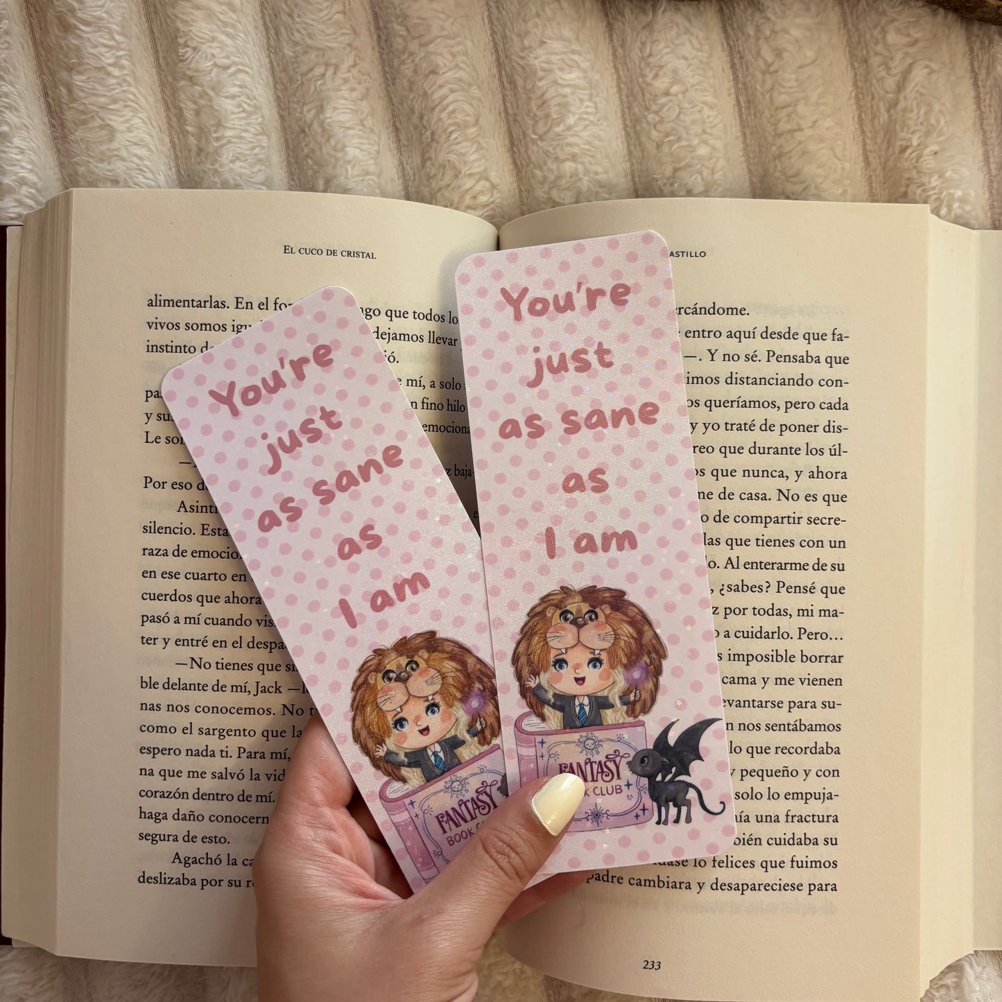 Marcapáginas Luna Lovegood holográfico