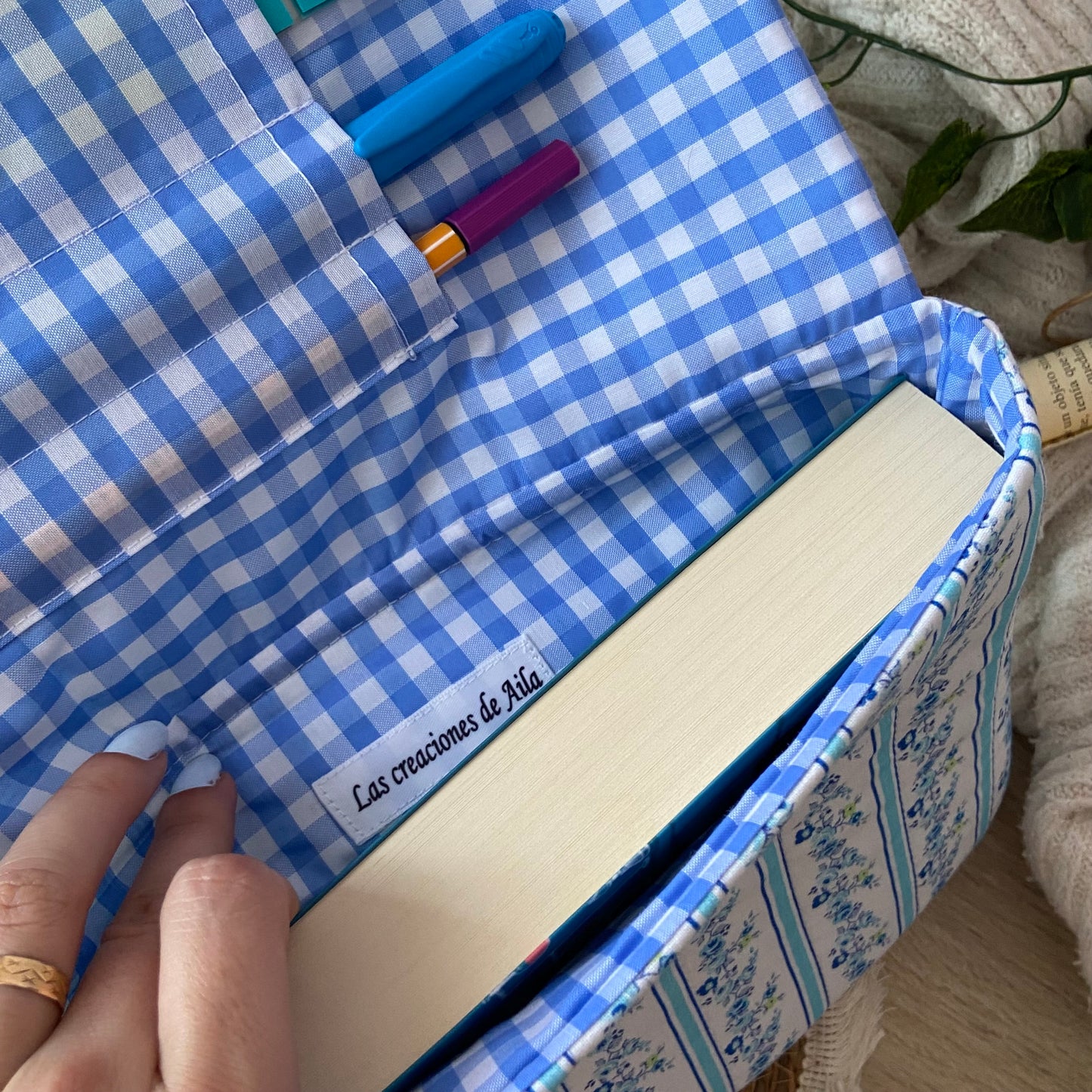 Funda acolchada bleu outlet