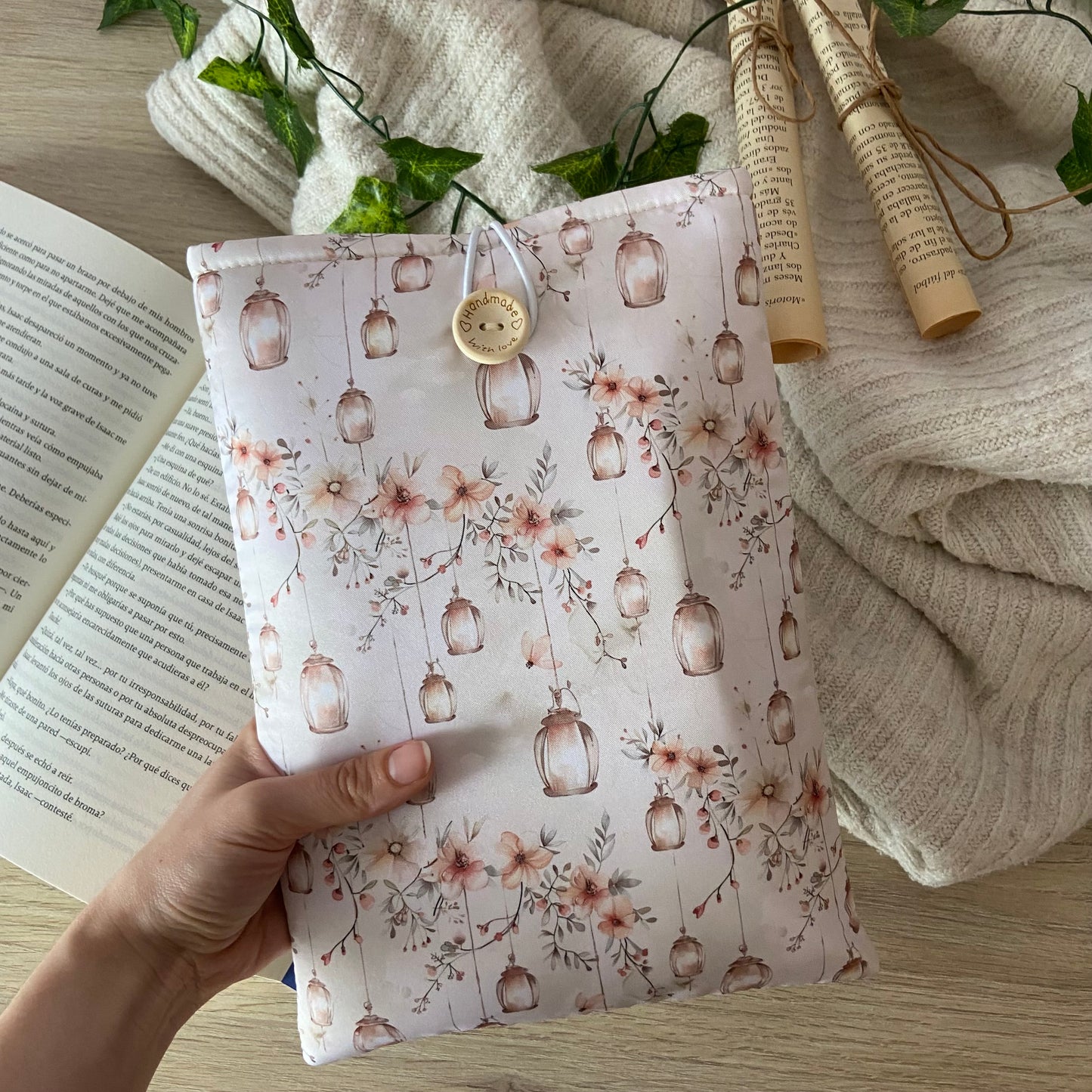 Funda literaria las lámparas