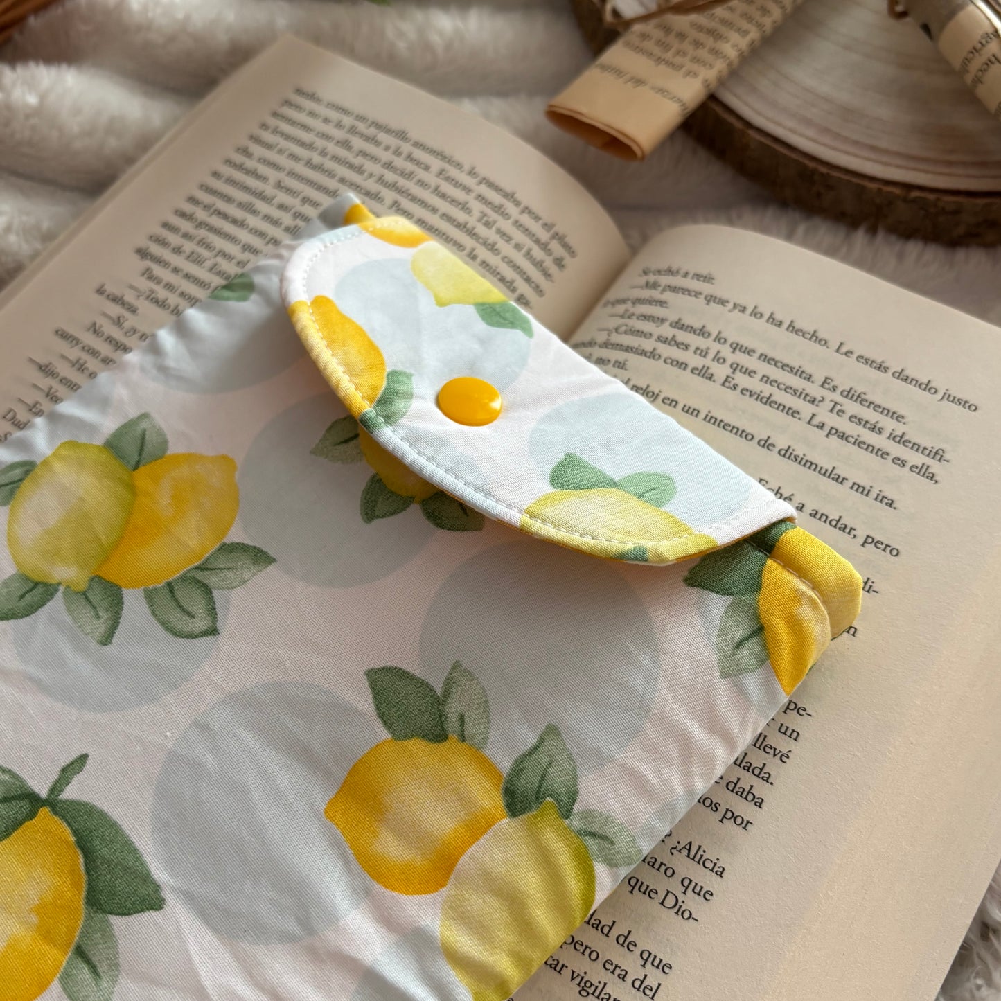 Funda para ebook limones