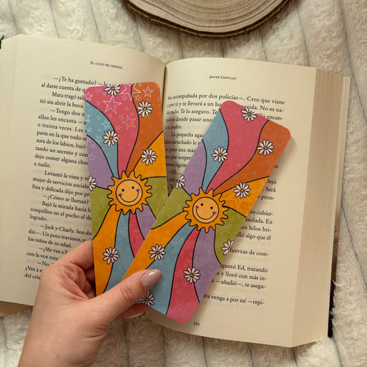 Marcapáginas el sol holográfico