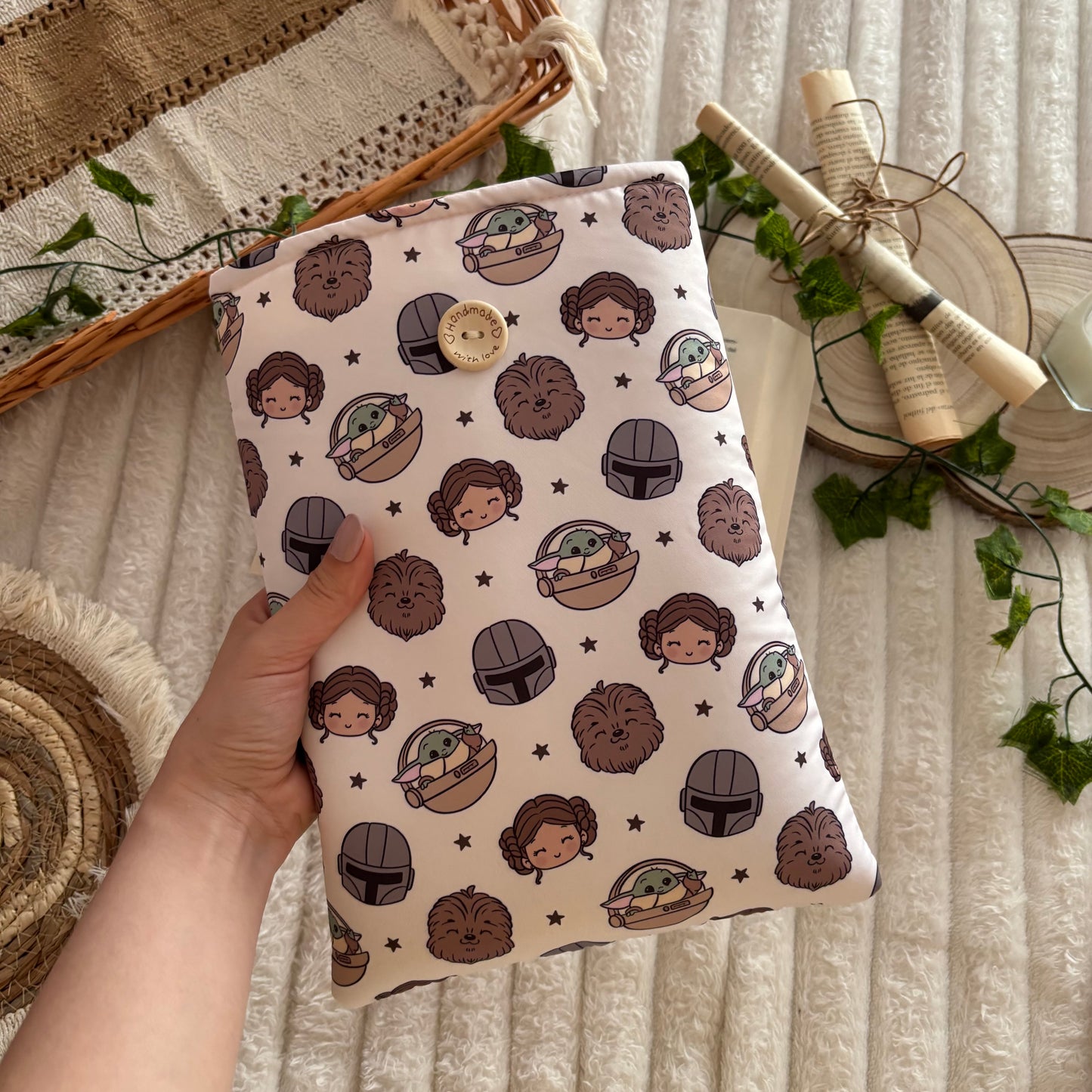 Funda literaria Star wars
