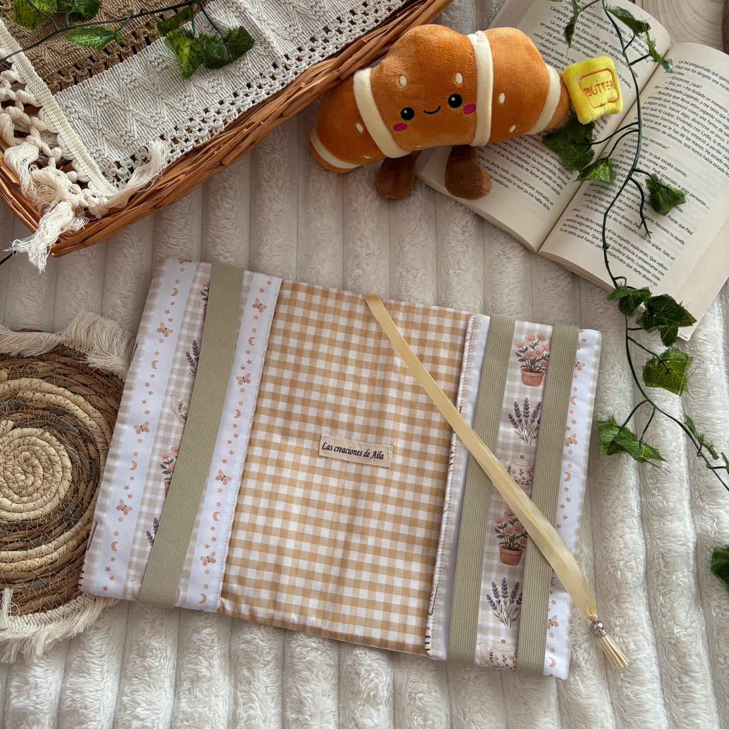 Funda ajustable lecturas de primavera