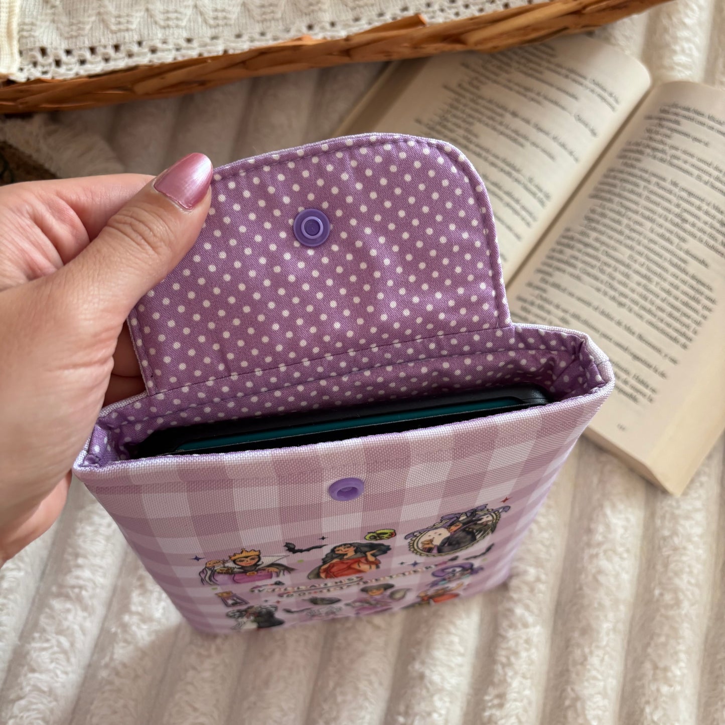 Funda kindle/kobo villanas impermeable