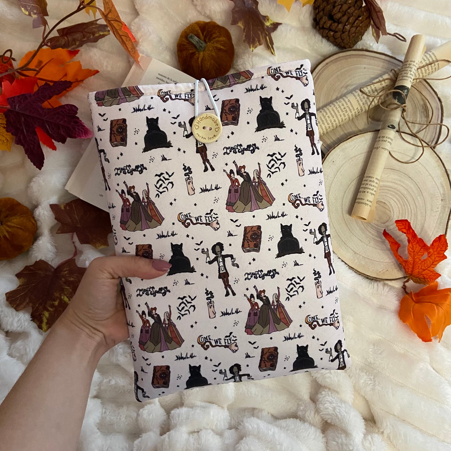 Funda literaria hocus pocus