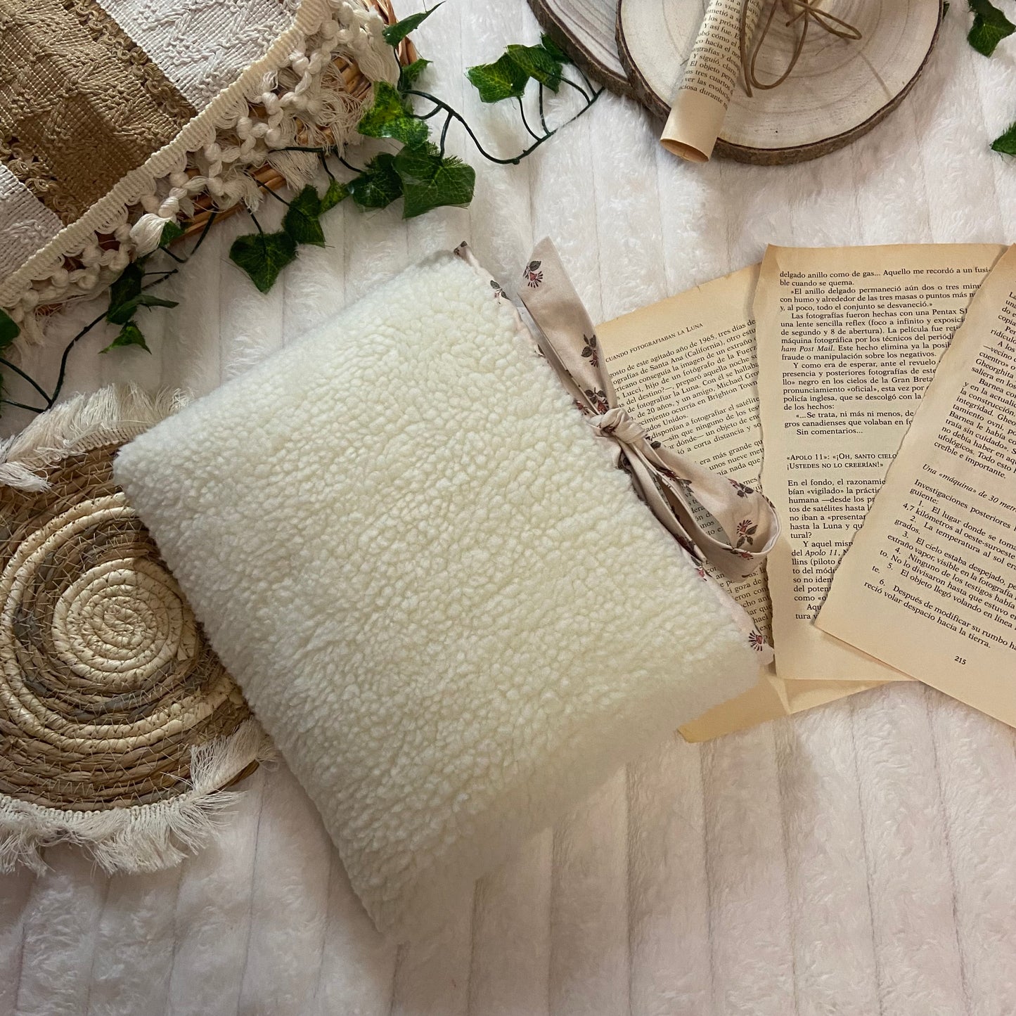 Funda literaria borreguito