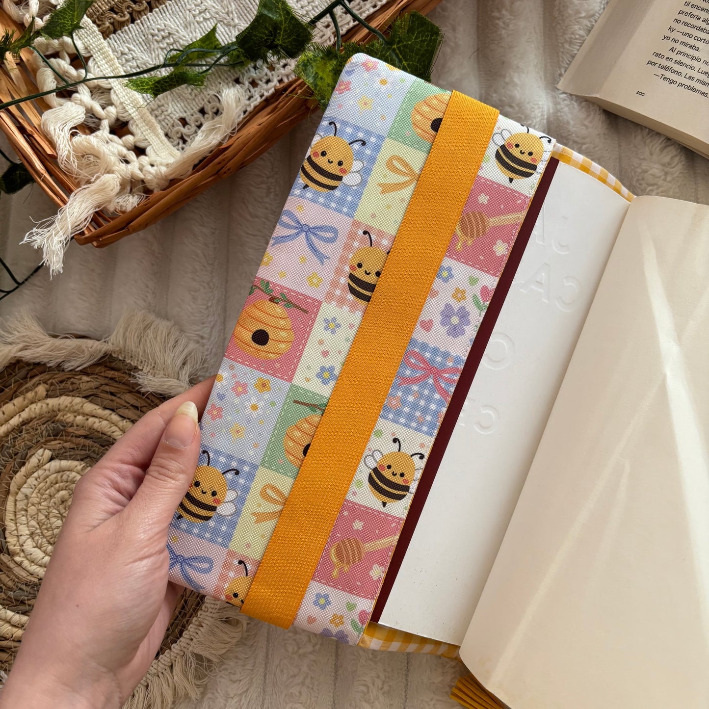 Funda ajustable abejitas impermeable