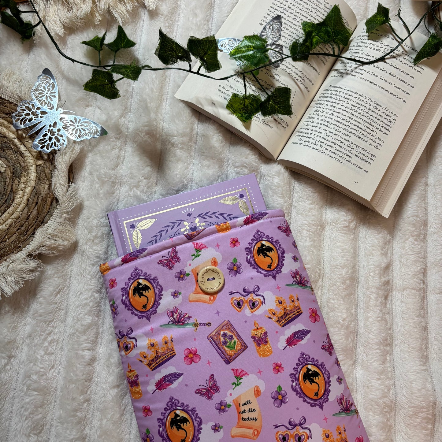 Funda literaria I will not die today