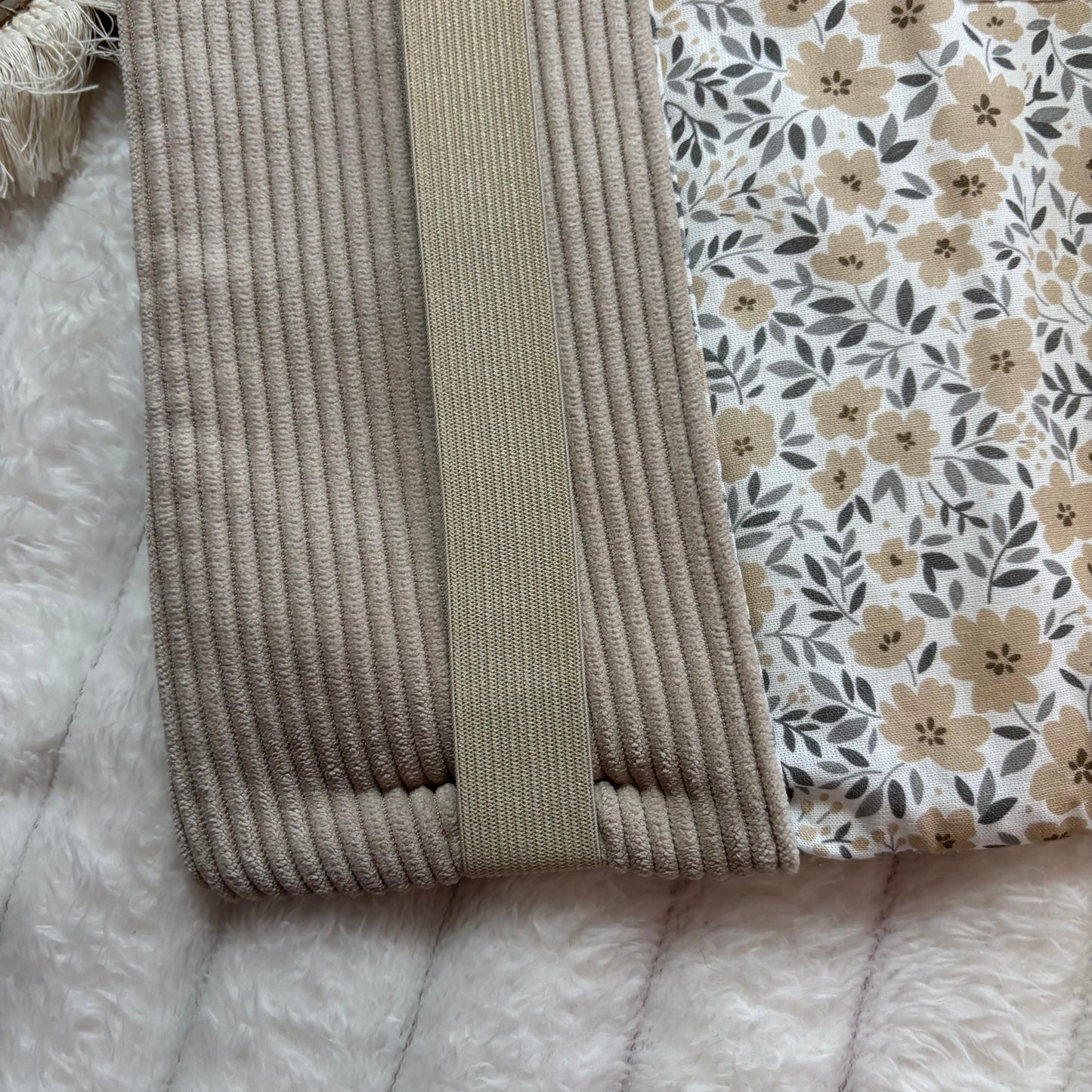 Funda ajustable de pana con defectos outlet (ver imágenes)