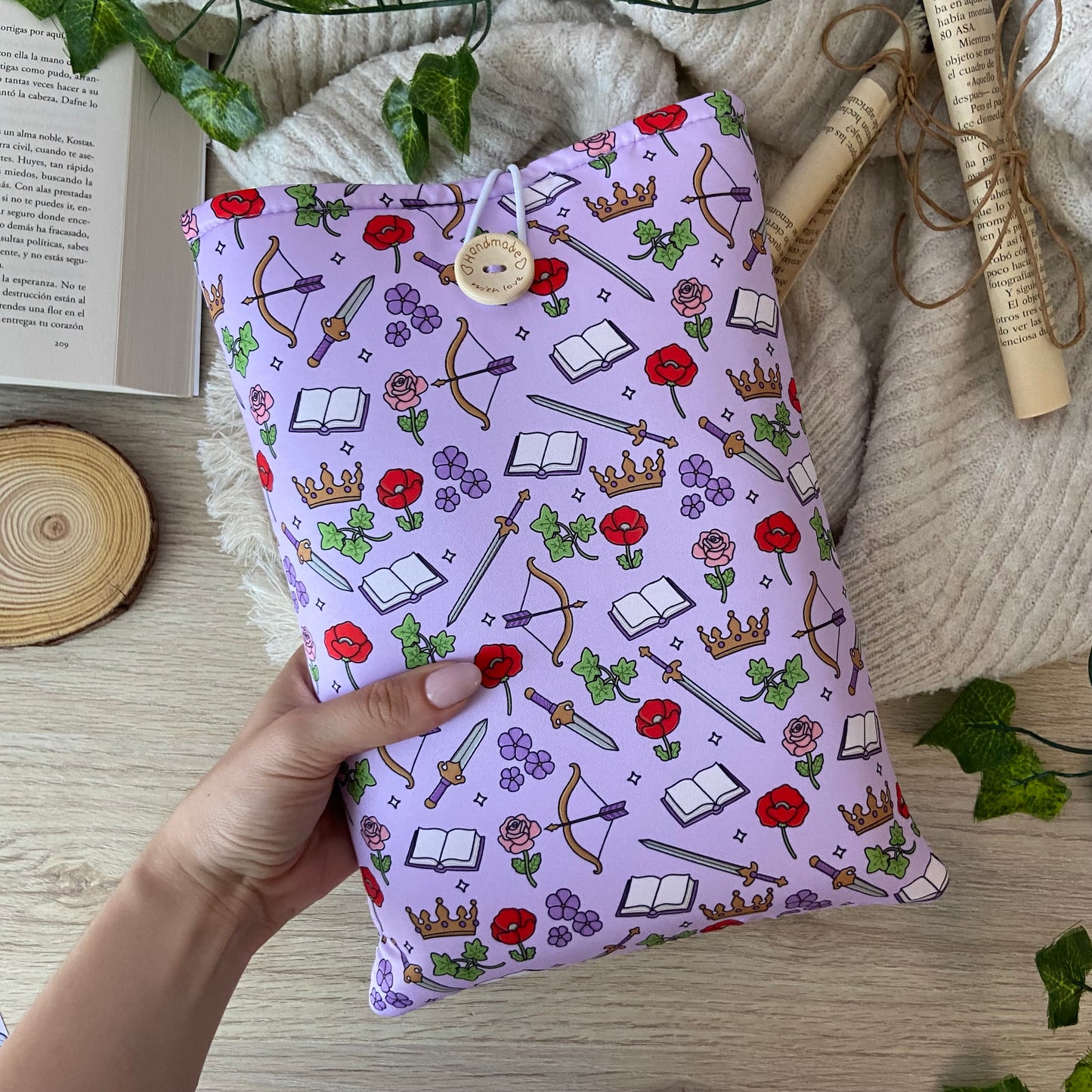 Pack funda powerless + marcapáginas + taza