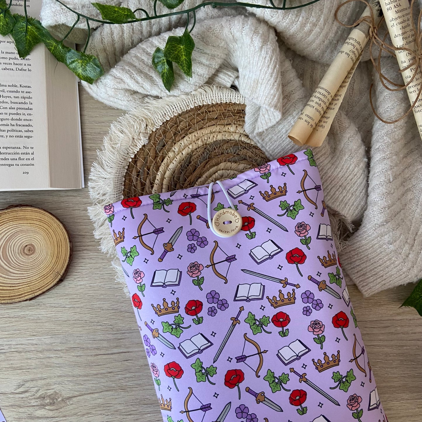 Funda literaria Powerless
