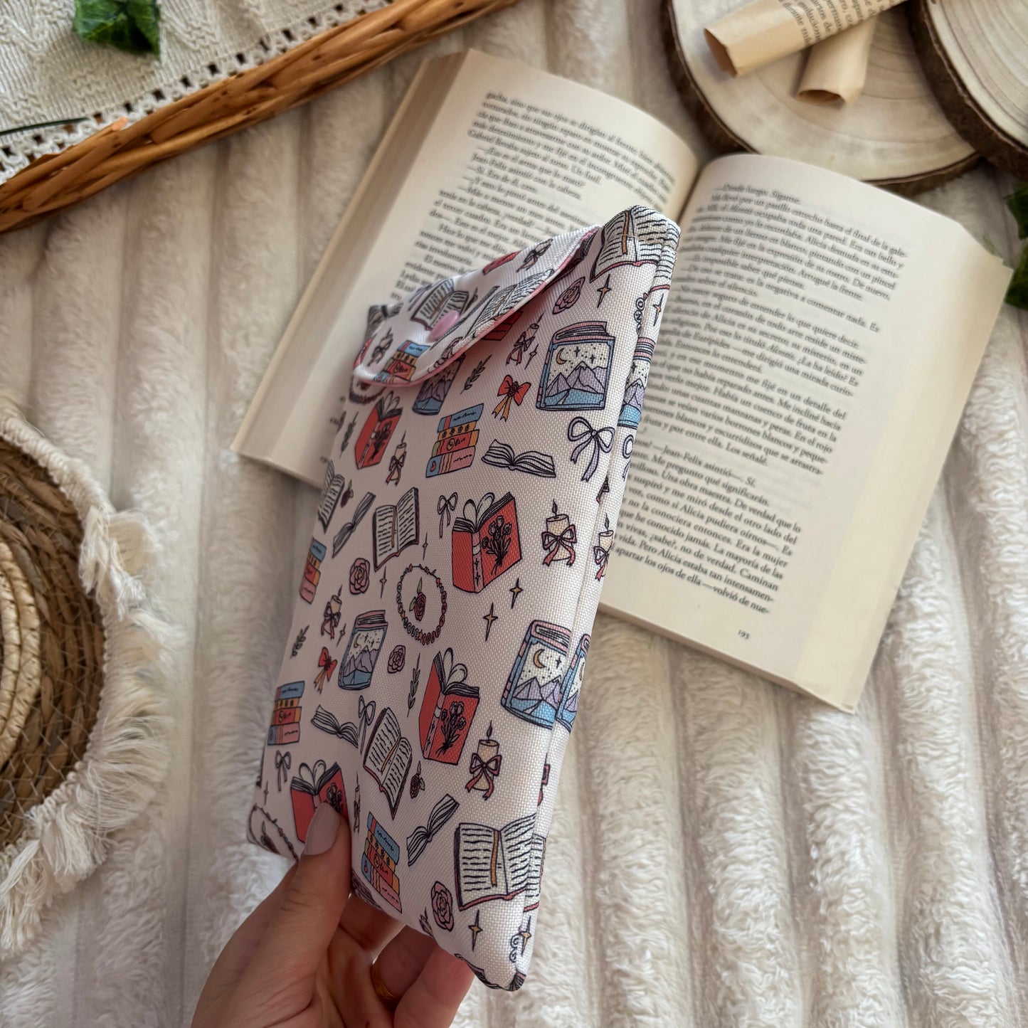 Funda kindle/kobo libra colour lectura en sueños impermeable