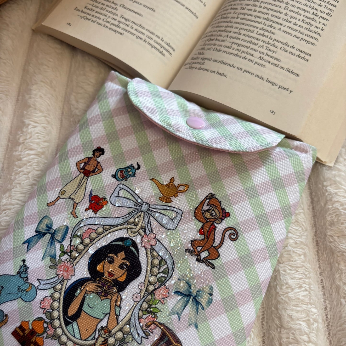 Funda kindle/kobo princesa Jasmín impermeable