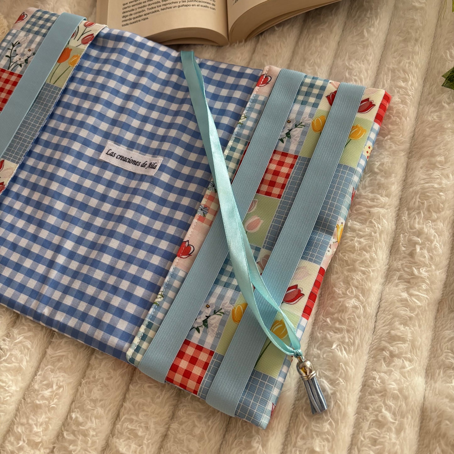 Funda ajustable tulipanes en primavera