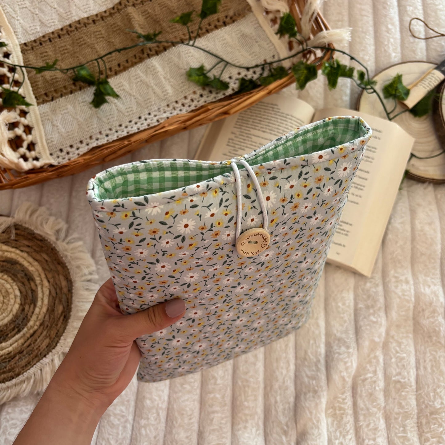 Funda literaria tus margaritas