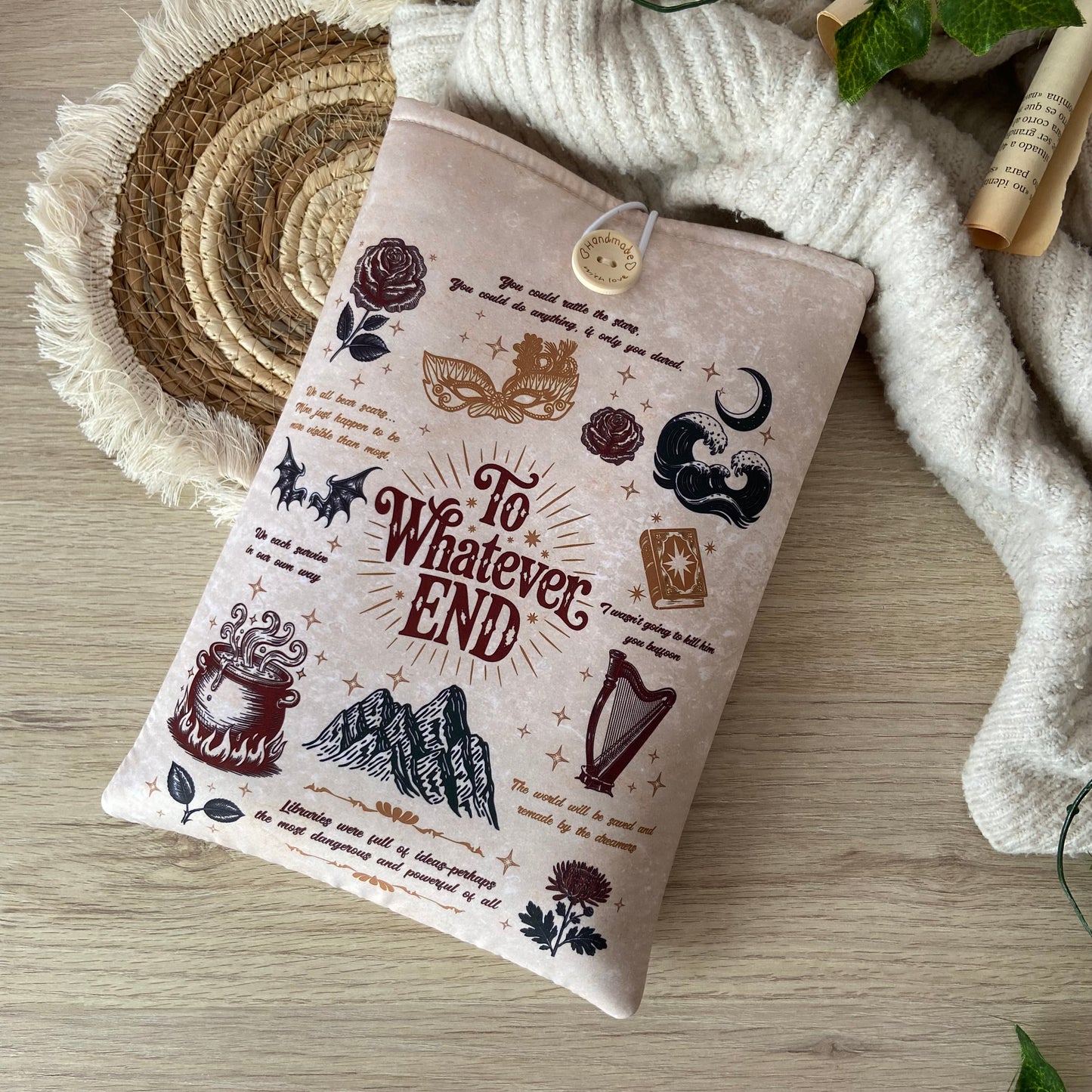Funda literaria Trono de cristal
