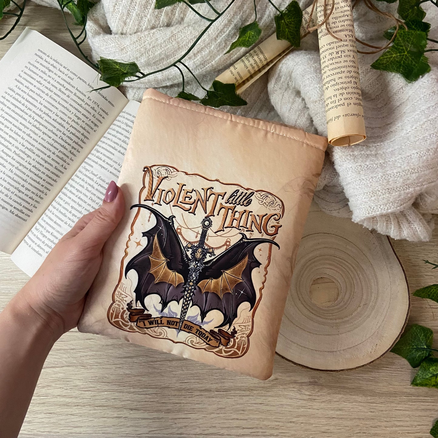 Funda kindle/kobo libra colour Violent little thing