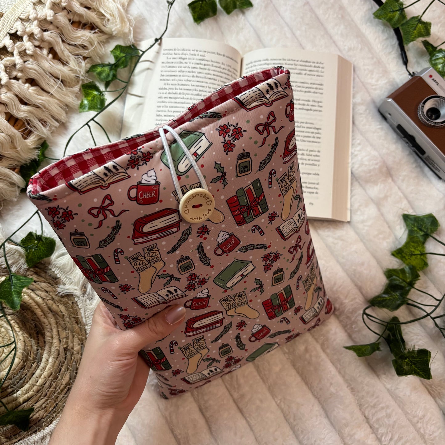 Funda literaria hello winter